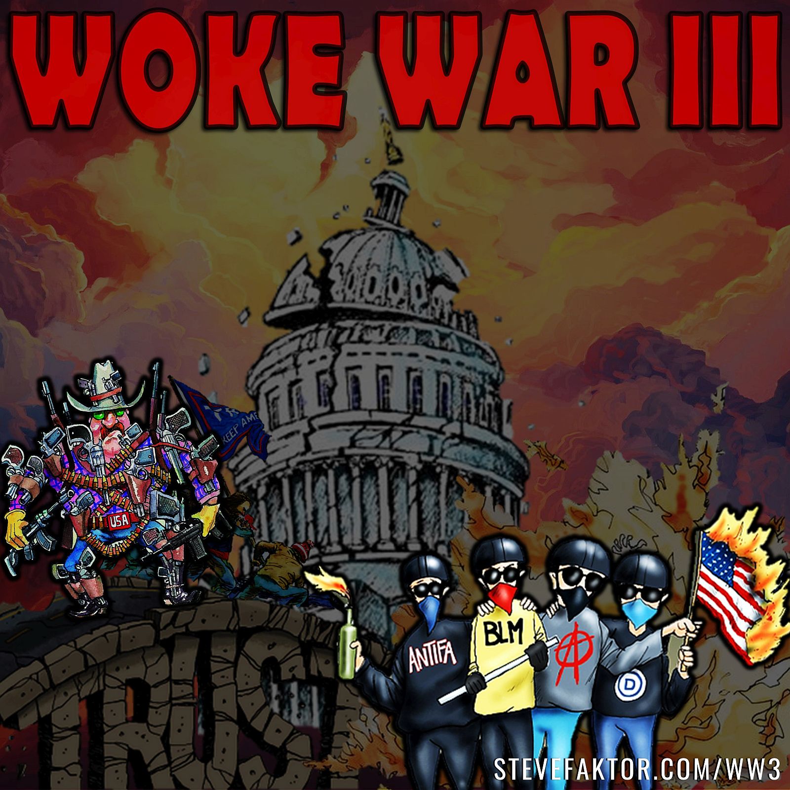 WOKE WAR III episode artwork